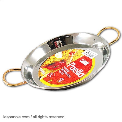 Houseware-Paella Pans stainless-steel-paellera